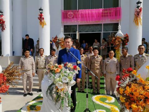 ผู้ว่าราชการจังหวัดกำแพงเพชร เป็นประธานเปิดอาคารสำนักงานองค์การบริหารส่วนตำบลสระแก้ว (แห่งใหม่) เพื่อรองรับการให้บริการแก่ประชาชนในพื้นที่ที่มาติดต่อราชการให้ได้รับความสะดวกมากยิ่งขึ้น