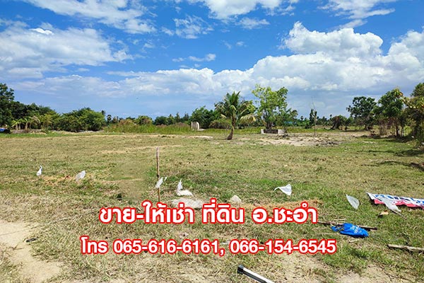 ขายที่ดินเปล่า 3 ไร่ ชะอำ เพชรบุรี ที่สวย ใกล้หัวหิน