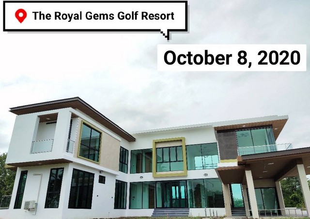 บ้านเดี่ยว 2 ชั้น the royal gems golf resort 495 ตร.ว. 240 ตารางเมตร