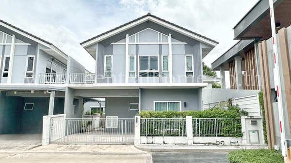 ลดด่วน บ้านแฝด เพอร์เฟค พาร์ค ราชพฤกษ์-346 ปทุมธานี หลังริม