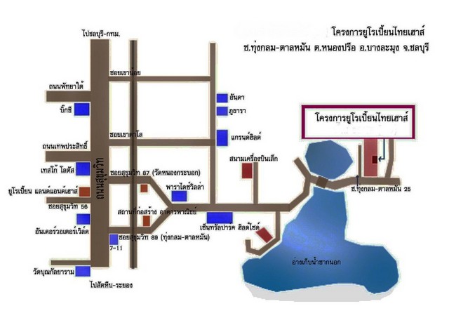 บ้าน ม.ยูโรเปี้ยนไทยเฮ้าส์ พัทยา 195 ตร.ว. 3BEDROOM 11760000 BAHT. น่าอยู่ใกล้สิ่งอำนวยความสดวก มีสระว่ายน้ำส่วนตัว