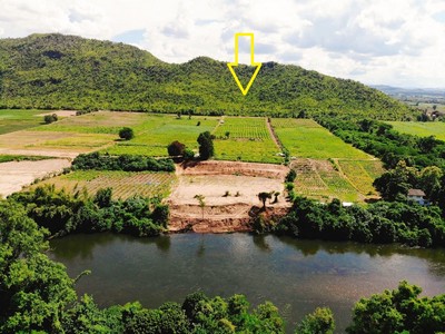 ขายที่ดินติดแม่น้ำ แควใหญ่ กาญจนบุรี  21 ไร่ บรรยากาศดี  เห็นวิวภูเขา เหมาะสร้างบ้านพัก ทำรีสอร์ท 