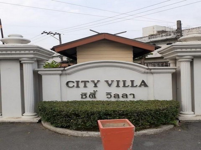 ขายคอนโด ซิตี้ วิลล่า (City Villa) อาคาร G2 ชั้น 4 ห้องมุม