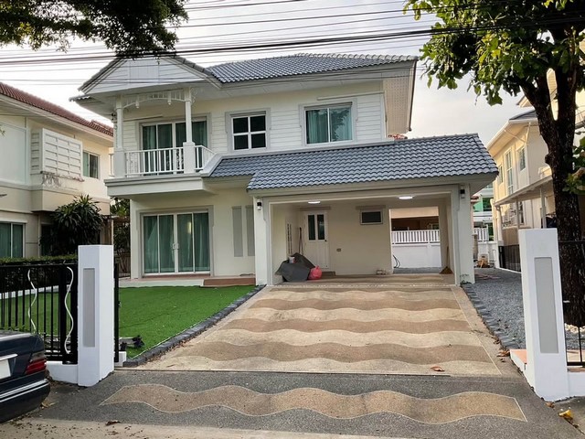  ให้เช่าบ้านเดี่ยว  ตกเเต่งใหม่ 3 ห้องนอน 3 ห้องน้ำ 1ห้องรับเเขก 1 ครัว บ้าน Perfect Place ราชพฤกษ์-พระราม 5 