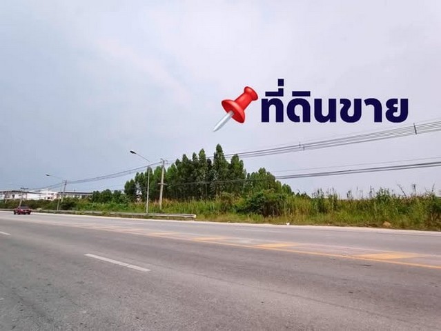 ขายที่ดิน เนื้อที่รวม 23-3-65 ไร่ (  2 โฉนด  ) ติดถนน 3466  บ้านเก่า พานทอง ชลบุรี