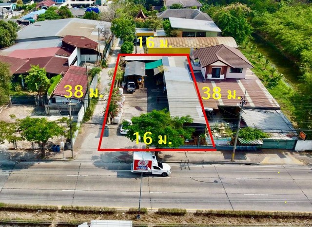 ให้เช่าที่ดิน ระยะยาว ติดถนน ลำลูกกา 180 ตร.ว. จังหวัด ปทุมธานี  