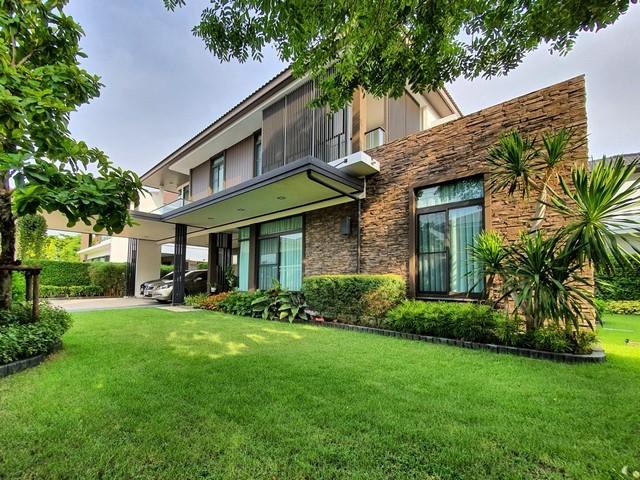 P2223 ให้เช่า บ้านเดี่ยว 2 ชั้น โครงการ มัณฑนา เลค วัชรพล สวยพร้อมอยู่ โซนทะเลสาบ ติดถนนสุขาภิบาล5 ทะลุออกสายไหม56 ได้ ใกล้ทางด่วน 