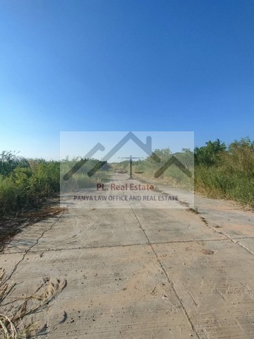 ขายที่ดิน6ไร่ผังสีม่วงจุดสีขาวเขตEEC อ.เมืองฉะเชิงเทราหน้ากว้าง 105 เมตร แปลงสวย