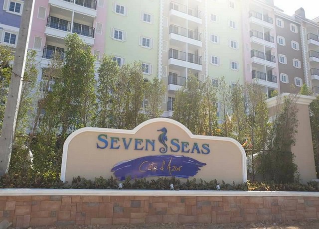 คอนโด. Seven Seas Cote d’Azur 3900000 BAHT  พื้นที่ 39 ตาราง.เมตร ใกล้กับ Skoop Beach Cafe, ร้านสะดวกซื้อ, ร้านอาหารปูเป็น-ลุงไสว-สุดทางรัก, ตลาดน้ำ 4 ภาค, หาดจอมเทียน, ร้านอาหาร Glass House และ TuTu Beach Cafe  จัดหนักจัดเต็ม