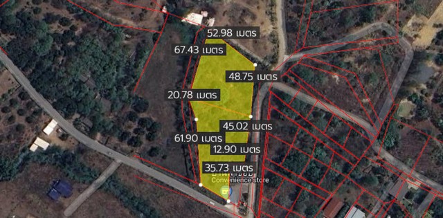 ที่ดิน ที่ดิน บ้านน้ำแพร่ หางดง เชียงใหม่ 71 Square Wah 0 Ngan 4 RAI  13033800 B. ใกล้กับ อุทยานแห่งชาติออบขาน 7.3 กม. โอกาสเดียวห้ามพลาด ที่ดินหน้ากว้างติดถนน และด้านข้างติดลำห้วยอีสุ เหมาะสำหรับสร้างบ้านสวน หรือสร้างบ้านตากอากาศ 