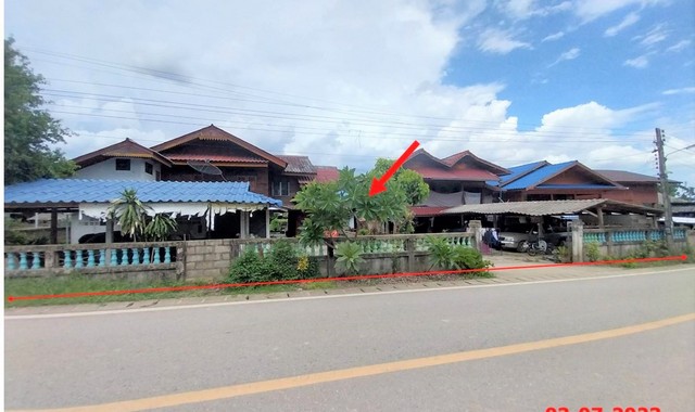 ขายบ้านครึ่งตึกครึ่งไม้  อำเภอเมืองปาน  ลำปาง (KK02-12807)