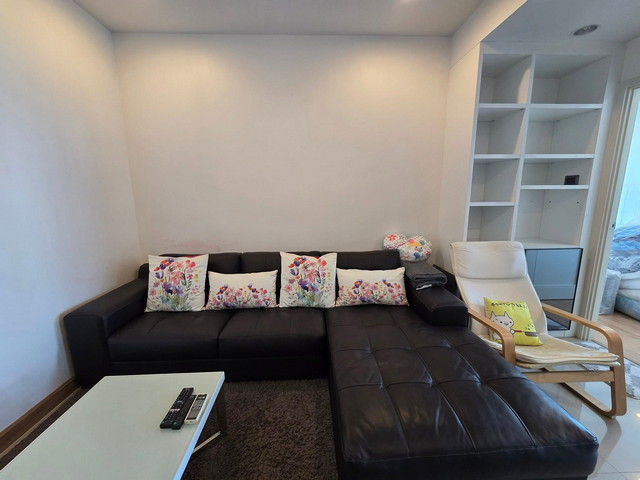 Supalai Wellington 2 คอนโดใกล้ MRT ศูนย์วัฒนธรรมฯ 1 ห้องนอน Tower 4 ขนาด 42 ตร.ม.Floor 8  เฟอร์นิเจอร์ครบ พร้อมเข้าอยู่ เครื่องใช้ไฟฟ้าครบ