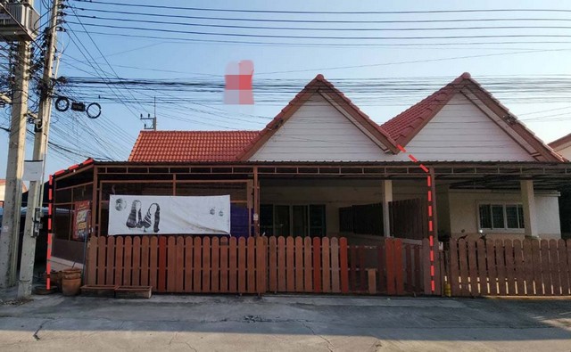 ขายบ้านแฝด  หมู่บ้านชนากาญจน์ 7 ถนนกรอกยายชา  ระยอง