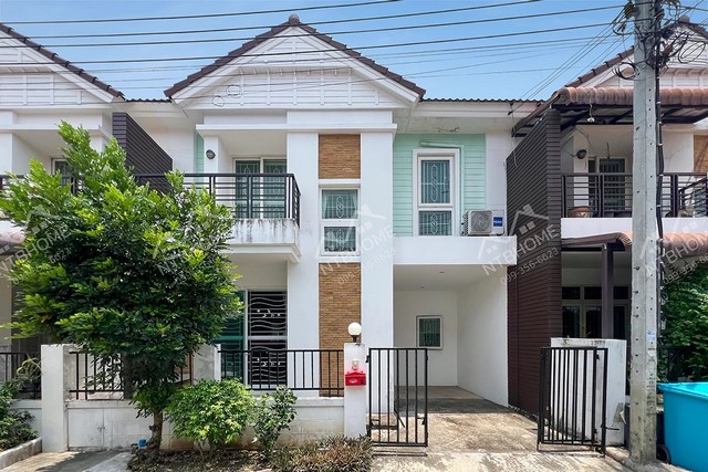 หมู่บ้านทิพย์พิมาน บ้านริมน้ำ (ถนนเลียบคลองบางไผ่) ทำเลดีใกล้รถไฟฟ้าสายสีม่วง