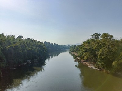ขายที่ดินติดแม่น้ำ แควน้อย กาญจนบุรี  ขายต่ำกว่าราคาประเมิน ใกล้ทางไป น้ำตกไทรโยค