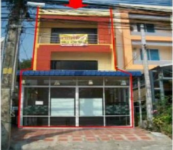 ขายอาคารพาณิชย์ 3 ชั้น ติดถนนสุขุมวิท สัตหีบ ชลบุรี  PSC08846