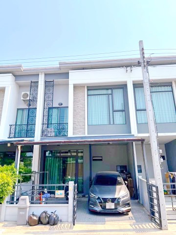 เซ็นทรัล เวสต์เกต 600 เมตร ให้เช่าทาวน์เฮ้าส์2ชั้น3นอน ใกล้ MRTตลาดบางใหญ่ 800 เมตร 2น้ำ18ตร.ว.106ตร.ม.เฟอร์ครบ