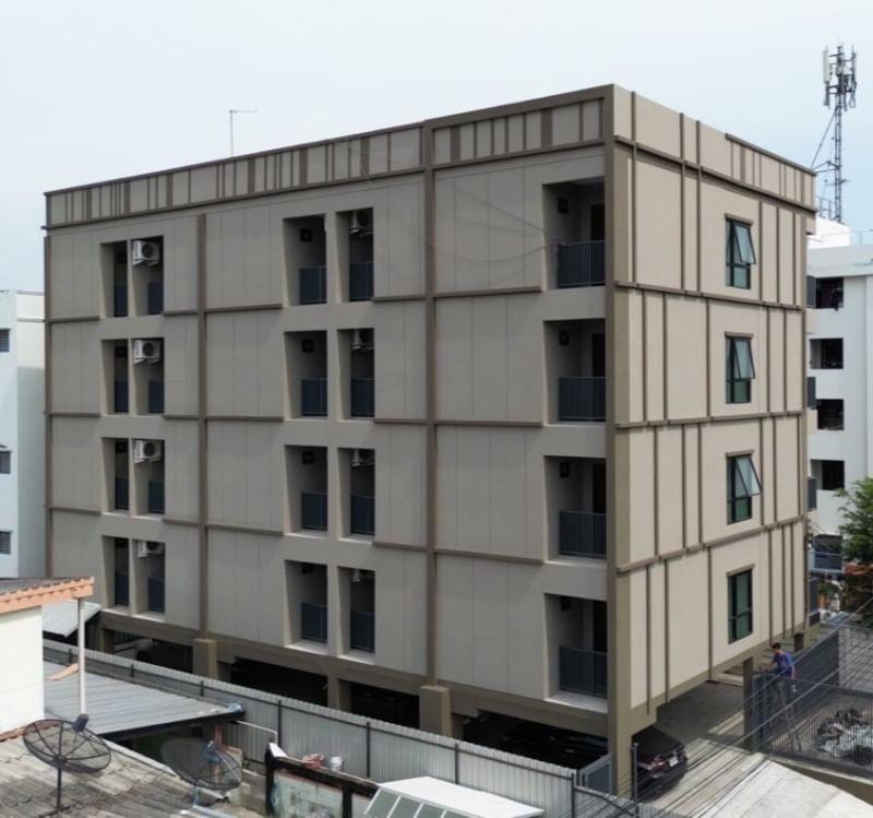 ขายอพาร์ทเม้นท์ 5 ชั้น เนื้อที่ 103 ตารางวา ซอยนาคนิวาส ลาดพร้าว 71 ใกล้รถไฟฟ้า ผู้เช่าเต็มตลอด อายุตึก 5 ปี