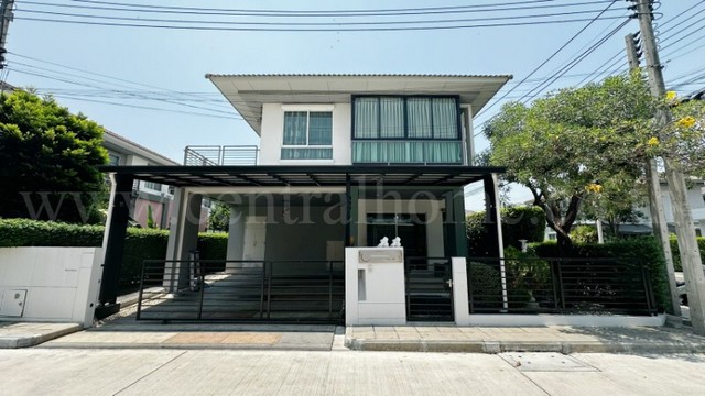 บ้านเดี่ยว ฮาบิเทีย บอนด์ ราชพฤกษ์ ปทุมธานี หลังมุม พร้อมอยู่