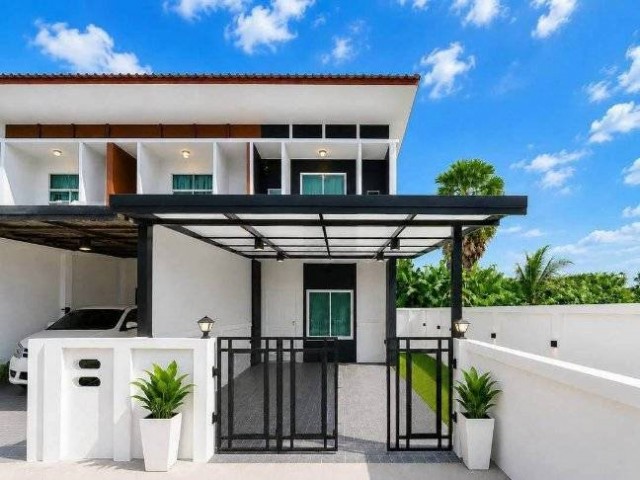 Townhome for sale! ทาวน์โฮมสวยหลังมุม ในงบไม่เกิน 3 ล้าน มีจริง!บ้านงามเจริญ15หนองปลาไหล