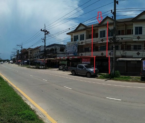 ขายอาคารพาณิชย์ใกล้ตลาดสดฟ้าไทย อ. เมืองเชียงราย จ.เชียงราย PSC11296