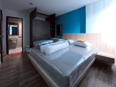 G Condo ตึก C เฟส 1 หลบเสียงทางระไฟ 32 ตร.ม. (ไม่ใช่ห้องเล็กสุด) ใจกลางเมืองศรีราชา ใกล้แหล่งชุมชน