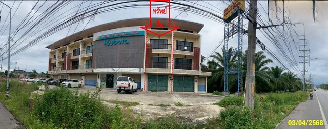 ขาย อาคารพาณิชย์ อำเภอเหนือคลอง กระบี่  ห่างจาก  ตลาดสดเทศบาลอำเภอเหนือคลอง  3.5 km.	