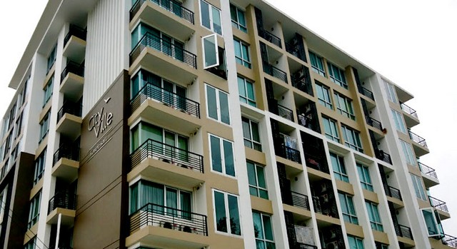 ให้เช่าคอนโด ซิตี้ วิลล์ เกษตรศาสตร์ ชั้น 3 1 น 1 น้ำ (32.03 ตร.ม.) 11,000 บาท