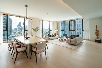 ขายคอนโด สโคป ทองหล่อ (Scope Thonglor) Ultra Luxury Penthouse 4 ห้องนอน 5 ห้องน้ำ 416.71 ตร.ม ติด BTS ทองหล่อ 0 เมตร