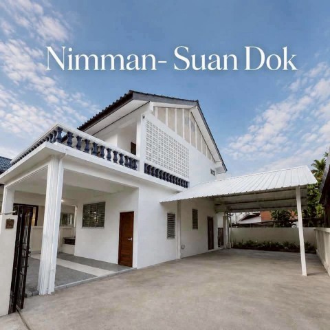 ให้เช่า 32,000 บาท/เดือน #โซนนิมมาน #สวนดอก บ้านเดี่ยว + ที่ดิน ทำเลหายาก ใจกลางเมืองเชียงใหม่ พร้อมอยู่ทันที