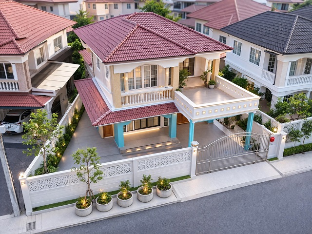 เซ็นทรัล เวสต์เกต 2.5กม. บ้านเดี่ยว 2ชั้น 4นอน 3น้ำ  54 ตร.ว. 220 ตร.ม. ใกล้ MRTแยกบางพลู 2.9กม. 