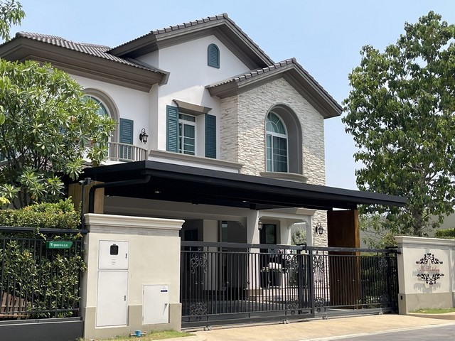 ขายบ้านหรูแปลงมุม 108 ตร.ว. 4 ห้องนอน โครงการ นันทวัน รามอินทรา-พหลโยธิน 50 ใกล้ตลาดถนอมมิตร 