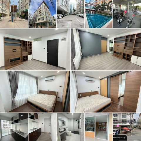 ขายภัทรคอนโด  หน้าอมตะนครชลบุรี ซอยทองหลาง รีโนเวทใหม่ทั้งห้อง พร้อมของแถม 