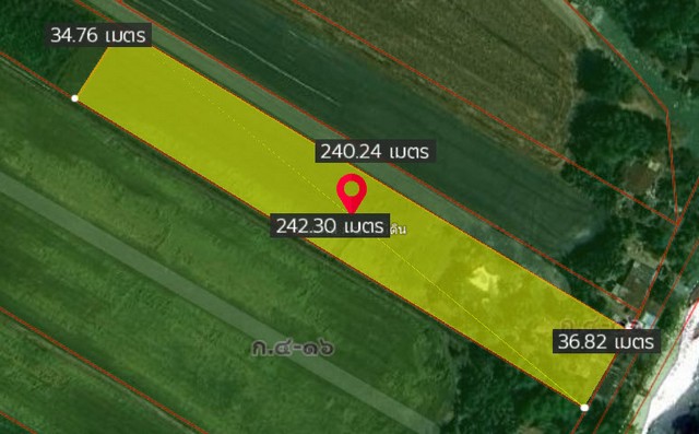 DSL-244 ขาย ที่ดิน ที่ดินติดคลองหลวงแพ่ง ลำต้อยติ่ง หนองจอก 5 ไร่ 1 งาน 2162 ตร.วา 10000000 บาท กรุงเทพ หนองจอก    ใกล้กับ อยู่ติดคลองหลวงแพ่ง, อยู่ตรงข้ามสนามกอล์ฟ ฟินิกซ์ โกลด์ ก
