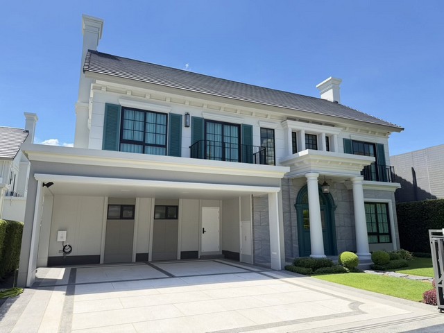 ให้เช่าบ้านเดี่ยวสุดหรู Ultra-Luxury  4 ห้องนอน ณรินสิริ พระราม 9 - กรุงเทพกรีฑา บ้านใหม่หรูวิวทะเลสาบ ใกล้ Little Walk กรุงเทพกรีฑา