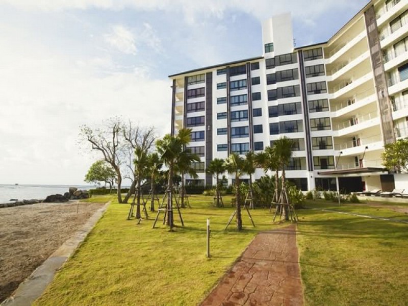 คอนโดติดทะเลศรีราชา Golden Coast 1 นอน ตกแต่งครบ วิวทะเล TP-C2381