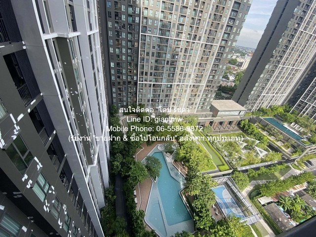 DSL-1222 ให้เช่า คอนโด The Parkland Phetkasem เดอะ พาร์คแลนด์ เพชรเกษม 27 ตร.ม. กรุงเทพ ห้องนอน 1 ห้อง ห้องน้ำ 1 ห้อง ชั้นที่ 19