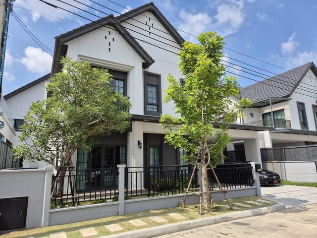 รหัสC7117 ให้เช่าบ้านเดี่ยว 2ชั้น โครงการ Centro Bangna ใกล้ Mega Bangna บ้านตกแต่งพร้อมอยู่