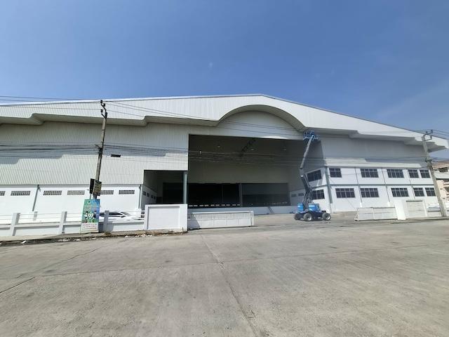 BR 1724 ให้เช่าโกดังหรือโรงงาน พื้นที่สีม่วง บางนาตราด กม.23 ซอยวัดบัวรอง บางเสาธง สมุทรปราการ 