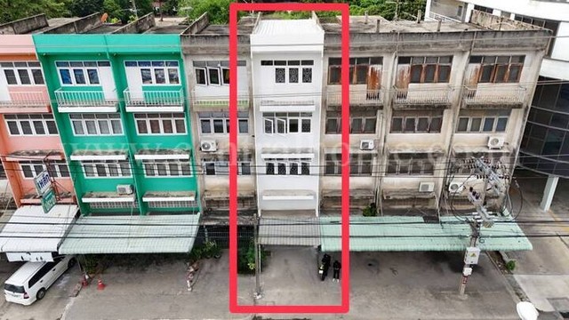 จองด่วน อาคารพาณิชย์ 4 ชั้น แยกปากเกร็ด นนทบุรี ทำเลดี ราคาถูก