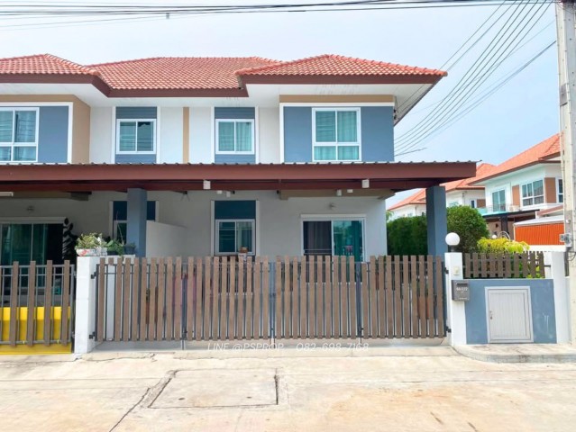 บ้านเช่าบ้านริมสวน  ใกล้นิคมอมตะ หมู่บ้าน บ้านริมสวน  HR0087