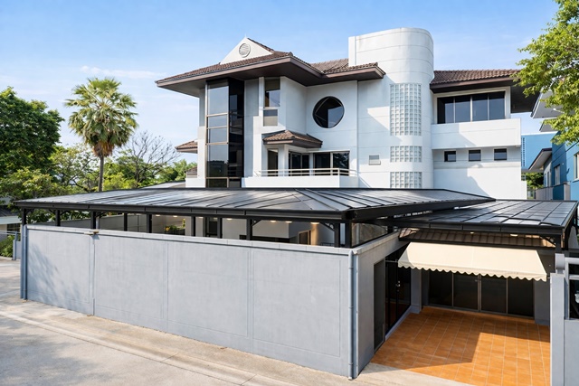 เหม่งจ๋าย ประชาอุทิศ อาคารสำนักงาน 3.5 ชั้น 500 ตร.ม 8นอน 6น้ำ เซ็นทรัล พระราม 9 4.5 กม.ฟอร์จูนทาวน์ 