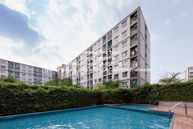 ขายด่วน condo. Lumpini Ville Pranangklao - Riverview 1 ห้องนอน 1 Bathroom 1090000 thb ใกล้ รถไฟฟ้า MRT ไทรม้า ครบครัน