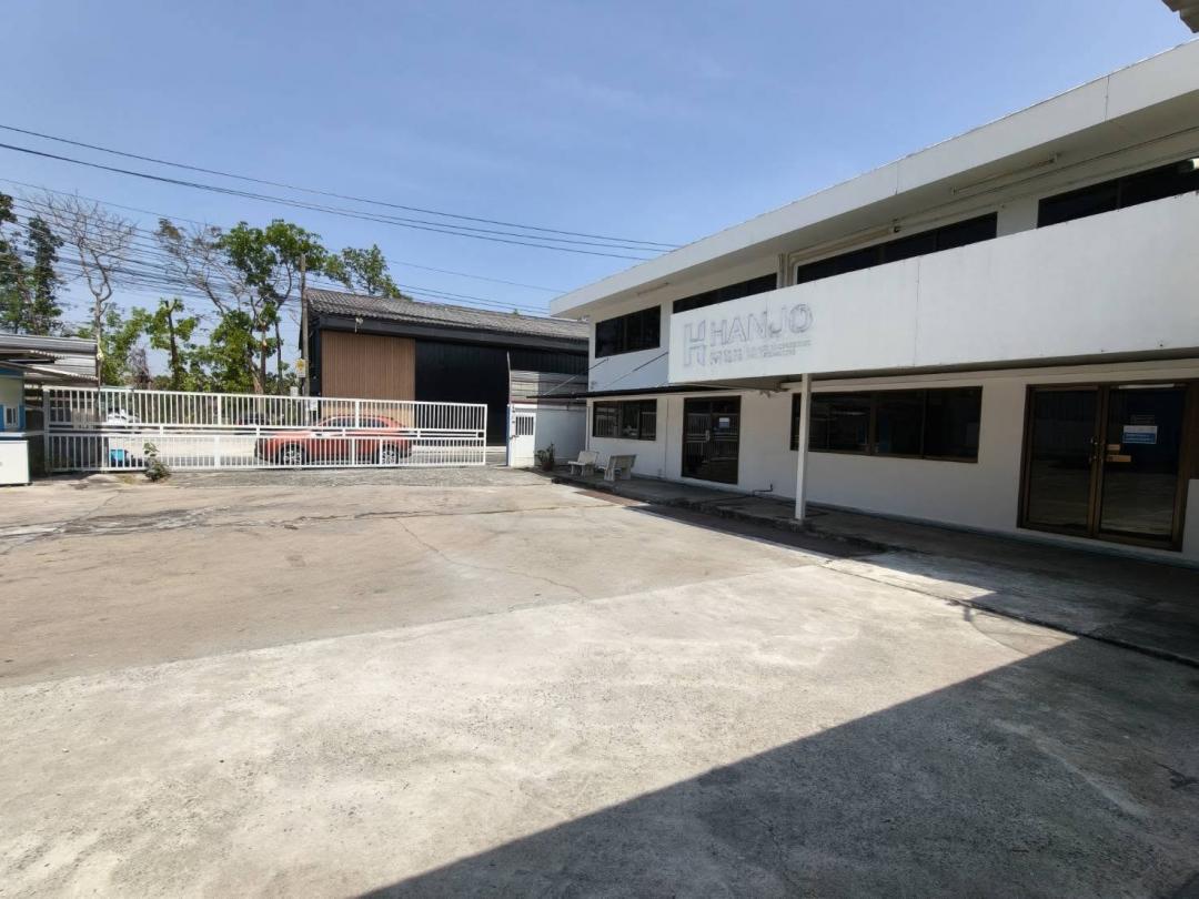 BR 1727 ให้เช่าโกดังออฟฟิศ ถ.เฉลิมพระเกียรติ ร.9 ประเวศ ขนาด 500 ตารางวา พื้นที่ใช้สอยรวม 1,214 ตรม. 