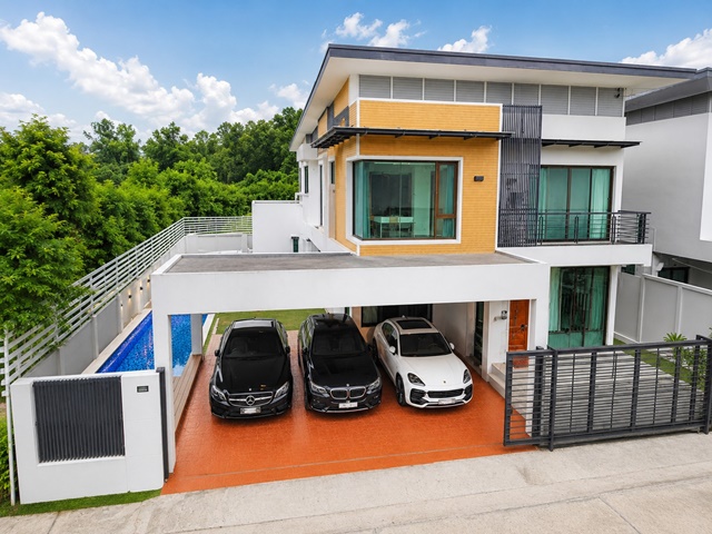  Zanook Wake Park แอร์ 7ตัว 7น้ำ 440ตร.ม.สาทร 16กม.สารสาสน์บางบอน 300ม. 25นาที  คฤหาสน์ 2ชั้น  Pool Villa 5-6นอน เพชรเกษม69105ตร.ว.