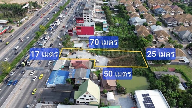 ขายด่วน ที่ดินเปล่า 1 ไร่ ติดถนนกาญจนาภิเษก ซอยวัดพระนอน ใกล้ตลาดพระปิ่น 3