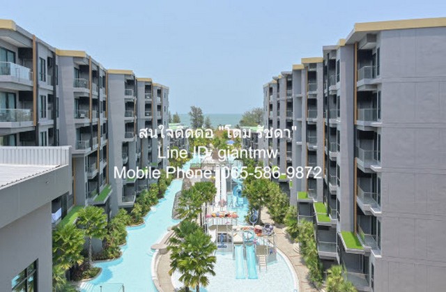 SALE ขาย condo CARAPACE Huahin-Khaotao คาราเพช หัวหิน-เขาเต่า 1ห้องนอน1BR 31 SQ.METER 2690000 บ. ใกล้กับ ติดชายหาดเขาเต่า, อุทยานราชภักดิ์ 8 นาที, ห้างบลูพอร์ต 12 นาทีและตลาดแทมมารีน 14 นาที  ออกแบบสวยงาม