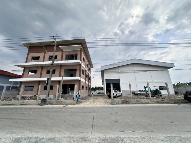 โกดังสร้างใหม่  ย่านสามพราน ไร่ขิง นครปฐม 1700 ตารางเมตร   เหมาะสำหรับ ศูนย์กระจายสินค้า, โรงงานผลิต, ศูนย์โลจิสติกส์