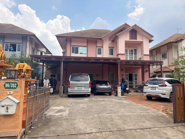  ขายด่วน! บ้านเดี่ยวหลังใหญ่ แปลงพิเศษ 97.1 ตร.ว. หมู่บ้านจรูญรัตน์ ปาร์ควิลล์ ปทุมธานี 