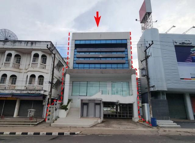 ขายสำนักงาน 4 ชั้น อำนาจเจริญ ถนน ชยางกูร  เมืองอำนาจเจริญ